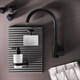AM.PM X-Joy S Смеситель для кухни с С-изливом, черный F85B07122 - фото 255076