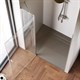 AM.PM Sunny Дверь душевая распашная 120x190, серебро, стекло прозрачное W87G-120-1P-MT - фото 255700