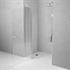 AM.PM Sunny Дверь душевая распашная 120x190, серебро, стекло прозрачное W87G-120-1P-MT - фото 255702