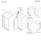 AM.PM Sunny Дверь душевая распашная 120x190, серебро, стекло прозрачное W87G-120-1P-MT - фото 255703