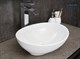 GID Раковина N9138 51178 накладная белая 41x34x15 GID-51178 - фото 255950