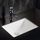 GID Раковина Yj833 71153 встаиваемая снизу белая 61x39x19 GID-71153 - фото 256135