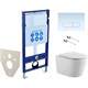 AQUATEK SET ВЕГА-1905-013 (рама Standard INS-0000012 с клавишей KDI-0000013 и крепежом KKI-0000001+унитаз ВЕГА AQ1905-00 с тонким сиденьем sc SET AQUATEK ВЕГА-1905-013 KK-1 - фото 260813