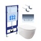 AQUATEK SET ПОЛАРИС (рама Standard INS-0000012+унитаз ПОЛАРИС AQ0700-00 с тонким сиденьем soft-close+ крепеж KKI-0000002 +панель KDI0000023) SET AQUATEK ПОЛАРИС-023 4в1 - фото 261071