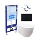 AQUATEK SET ПОЛАРИС (рама Standard INS-0000012+унитаз ПОЛАРИС AQ0700-00 с тонким сиденьем soft-close+ крепеж KKI-0000002 +панель KDI0000025) SET AQUATEK ПОЛАРИС-025 4в1 - фото 261103