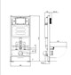 AQUATEK SET ПОЛАРИС (рама Standard INS-0000012+унитаз ПОЛАРИС AQ0700-00 с тонким сиденьем soft-close+ крепеж KKI-0000002 +панель KDI0000025) SET AQUATEK ПОЛАРИС-025 4в1 - фото 261115