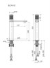 SANCOS Nexus Смеситель для раковины высокий, хром, арт. SC9012CH SC9012CH - фото 263916