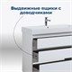 AQUANET Тумба под раковину напольная Nova Lite 75 белый глянец (3 ящика) AQUANET-302472 - фото 264685