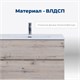 AQUANET Тумба под раковину подвесная Алвита New 80 2 ящика, дуб веллингтон белый AQUANET-277517 - фото 265521