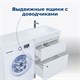 AQUANET Тумба под раковину напольная Вега 68 белый глянец AQUANET-329125 - фото 266617