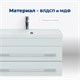 AQUANET Тумба под раковину подвесная Верона 60 белый (подвесная 2 ящика) AQUANET-176667 - фото 266760