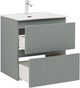 AQUANET Тумба под раковину подвесная Джейн (Flat) 60 мисти грин AQUANET-335432 - фото 267038