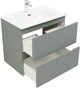 AQUANET Тумба под раковину подвесная Джейн (Flat) 70 мисти грин AQUANET-335433 - фото 267075