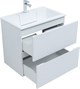 AQUANET Тумба под раковину подвесная Джейн 70 белый матовый AQUANET-313285 - фото 267301