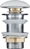 AQUANET Донный клапан белый матовый, без перелива AQUANET-330951