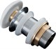 AQUANET Донный клапан белый матовый, без перелива AQUANET-330951