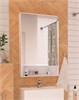 1MARKA Зеркальный шкафчик (ШxВ) 60x90 см, белый У83225 - фото 271418