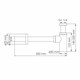 WASSERKRAFT Asphe 7700 A334 Сифон для раковины, золото розовое WASSERKRAFT A334 - фото 271783