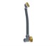 WASSERKRAFT Sauer 7100 A206 Слив-перелив для ванны, золото WASSERKRAFT A206 - фото 271975