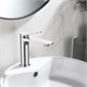 BELBAGNO Unique Смеситель для раковины без донного клапана, хром UNIQUE-LVM-CRM-W0 - фото 275376
