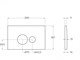 BELBAGNO Комплект 4 в 1 Унитаз подвесной с сиденьем CEZARES STYLUS-TOR CZR-6601-TH-TOR/CZR-2316-SC+Система инсталляции 2 в 1 BelBagno BB026/BB081CR CZR-6601-TH-TOR/CZR-2316-SC/BB026/BB081CR - фото 275415