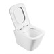 BELBAGNO Ardente-R Унитаз подвесной безободковый, с сиденьем дюропласт soft close, белый BB520CHR/SC - фото 275449
