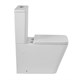 BELBAGNO Ardente-R Чаша безободкового унитаза с сиденьем дюропласт soft close, P-trap, белый BB02093CPR/SC - фото 275457