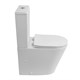 BELBAGNO Flay-R Чаша унитаза безободкового с сиденьем дюропласт soft close P-trap, белый BB2149CPR/SC - фото 275504