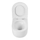BELBAGNO Soft Унитаз подвесной безободковый со смывом "Торнадо", с сиденьем дюропласт soft close, белый BB084CH-TOR/SC - фото 275560