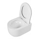 BELBAGNO Soft Унитаз подвесной безободковый со смывом "Торнадо", с сиденьем дюропласт soft close, белый BB084CH-TOR/SC - фото 275564