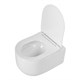 BELBAGNO Soft Унитаз подвесной безободковый со смывом "Торнадо", с сиденьем дюропласт soft close, белый BB084CH-TOR/SC - фото 275565