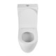 BELBAGNO Sfera-R Чаша унитаза безободкового с сиденьем дюропласт soft close P-trap, белый BB2141CPR/SC - фото 275569