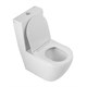 BELBAGNO Sfera-R Чаша унитаза безободкового с сиденьем дюропласт soft close P-trap, белый BB2141CPR/SC - фото 275573