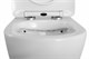 BELBAGNO Uno Унитаз подвесной безободковый с сиденьем дюропласт soft close, белый BB7306CHR/SC - фото 275579