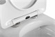 BELBAGNO Uno Унитаз подвесной безободковый с сиденьем дюропласт soft close, белый BB7306CHR/SC - фото 275580