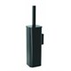 WASSERKRAFT K-1167BLACK Щетка для унитаза подвесная, черный WASSERKRAFT 1167B - фото 275898