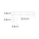 WASSERKRAFT Rhin K-8774 Кронштейн настенный, хром WASSERKRAFT 8774 - фото 275928