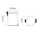 WASSERKRAFT K-635WHITE Ведро 5L, белый WASSERKRAFT 635W - фото 276047