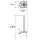 WASSERKRAFT Lopau K-6027 Щетка для унитаза подвесная, хром WASSERKRAFT 6027 - фото 276159