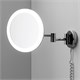 WASSERKRAFT K-1004 Зеркало с LED-подсветкой, 3-х кратным увеличением, хром WASSERKRAFT 1004 - фото 276392