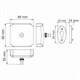 WASSERKRAFT K-1082 Сушилка для белья, вытяжная, хром WASSERKRAFT 1082 - фото 276564