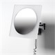 WASSERKRAFT K-1008 Зеркало с LED-подсветкой, 3-х кратным увеличением, хром WASSERKRAFT 1008 - фото 276575