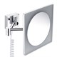 WASSERKRAFT K-1008 Зеркало с LED-подсветкой, 3-х кратным увеличением, хром WASSERKRAFT 1008 - фото 276576