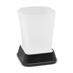 WASSERKRAFT Amper K-5428BLACK Стакан для зубных щеток, черный WASSERKRAFT 5428B - фото 276618