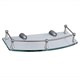 WASSERKRAFT K-588 Полка стеклянная, хром WASSERKRAFT 588 - фото 277100