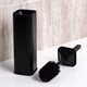 WASSERKRAFT K-1117BLACK Щетка для унитаза напольная, черный WASSERKRAFT 1117B - фото 277359