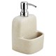 WASSERKRAFT K-8499 Дозатор с емкостью для губки, бежевый WASSERKRAFT 8499 - фото 277382