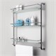 WASSERKRAFT K-2033 Полка стеклянная тройная, хром WASSERKRAFT 2033 - фото 277495