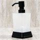 WASSERKRAFT Amper K-5499BLACK Дозатор для жидкого мыла, черный WASSERKRAFT 5499B - фото 277528