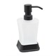 WASSERKRAFT Amper K-5499BLACK Дозатор для жидкого мыла, черный WASSERKRAFT 5499B - фото 277529